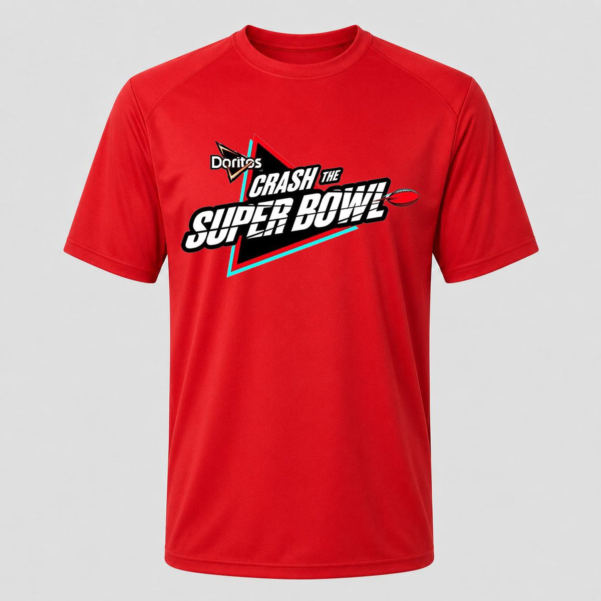 Men's Crash the Super Bowl Performance T-Shirt - Red
