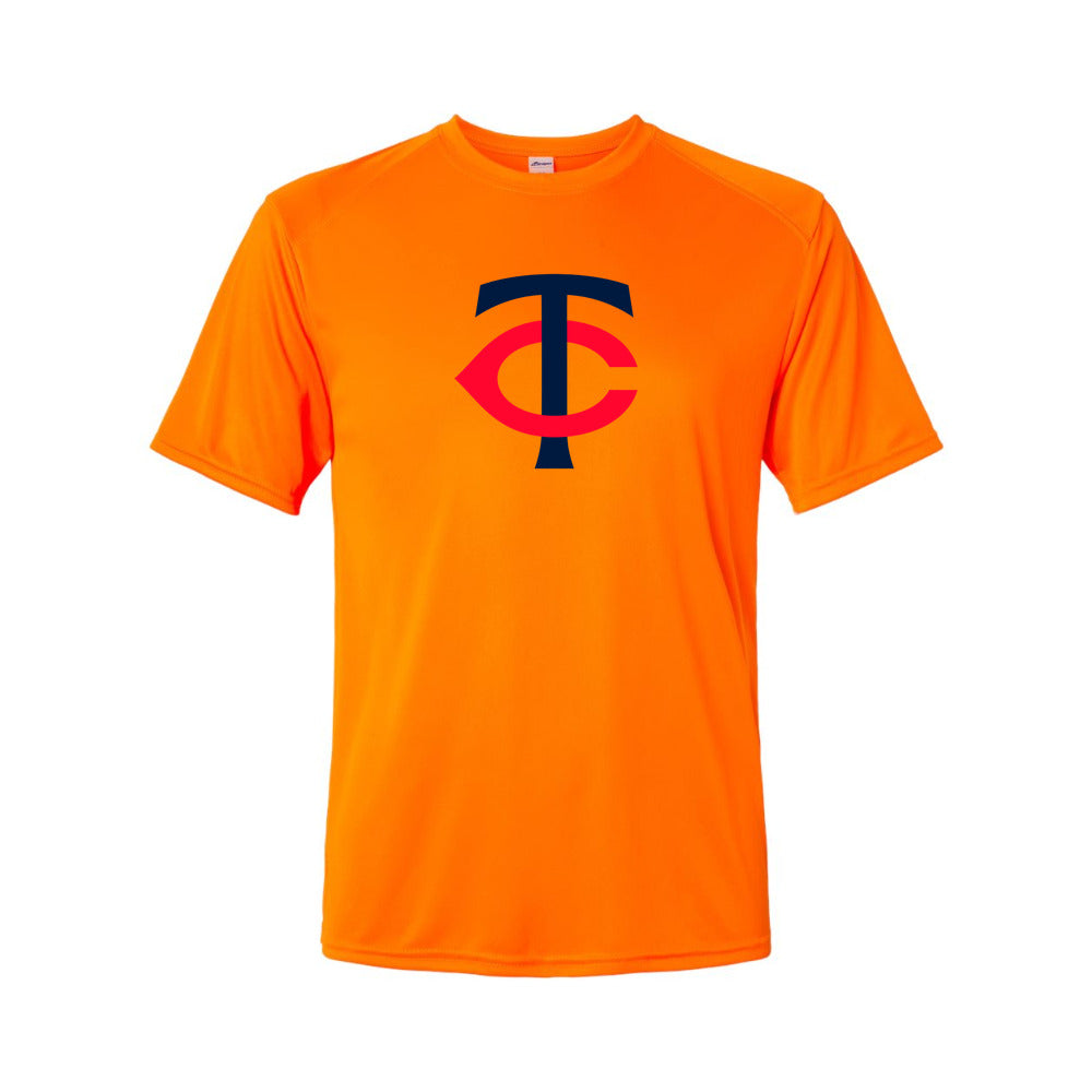Minnesota Twins Polyester T-Shirt - Orange