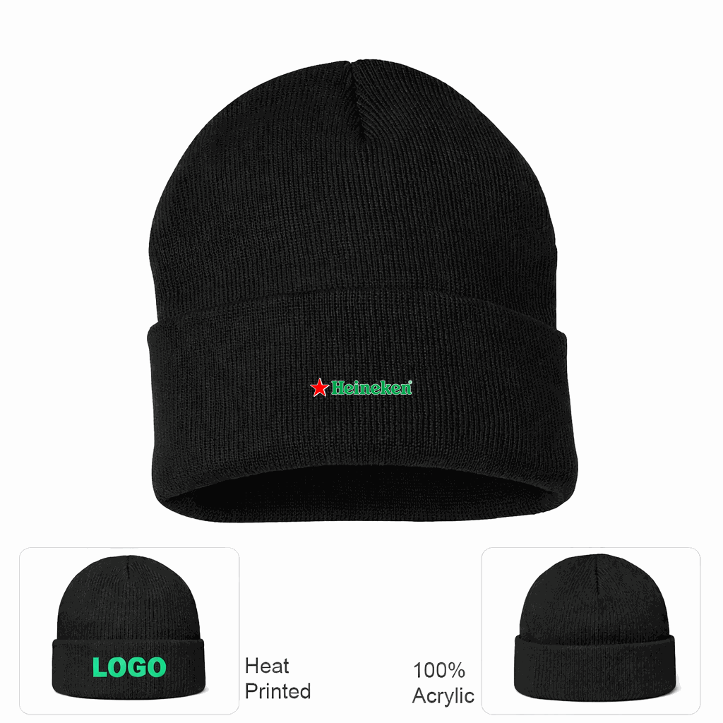 Heineken Beanie Hat - Black