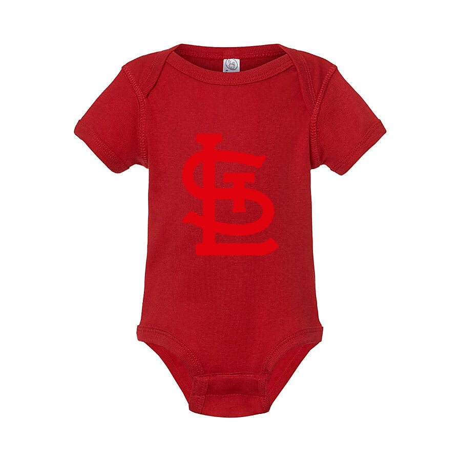 St. Louis Cardinals Baby Romper Onesie - Red