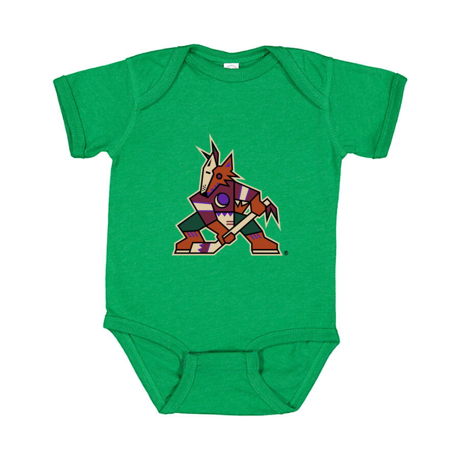 Arizona Coyotes Baby Romper Onesie - Green