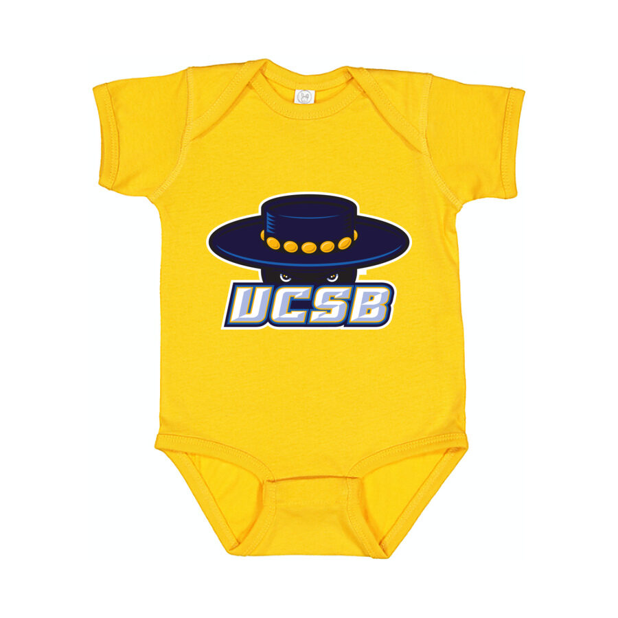 UCSB Gauchos Baby Romper Onesie - Yellow