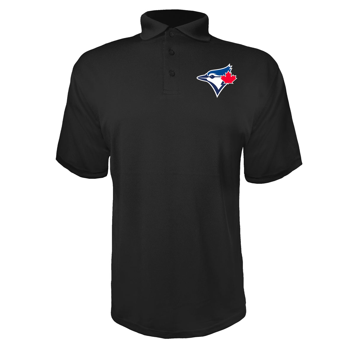 Toronto Blue Jays Black polyester polo