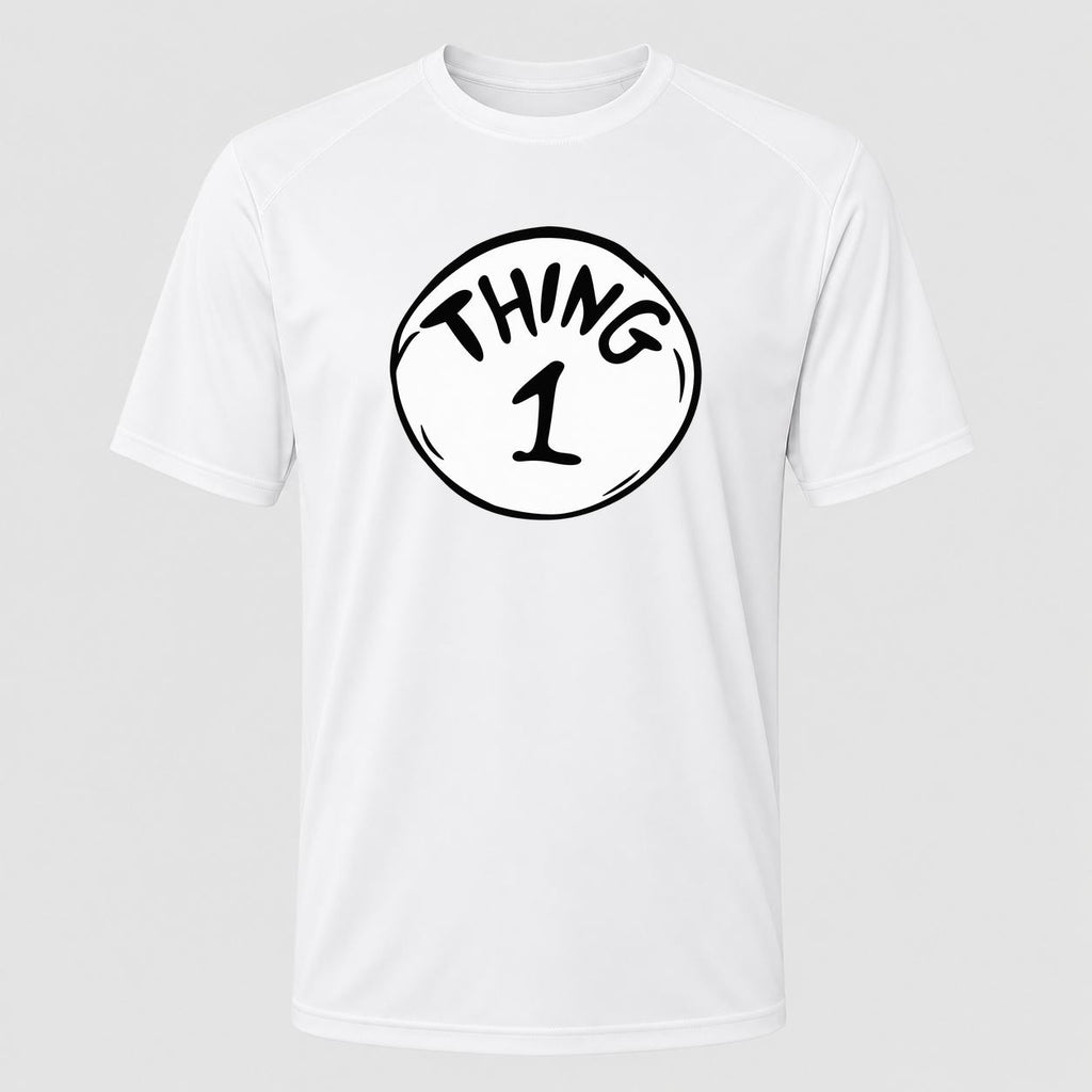 Men's Dr. Seuss Thing 1 Performance T-Shirt - White