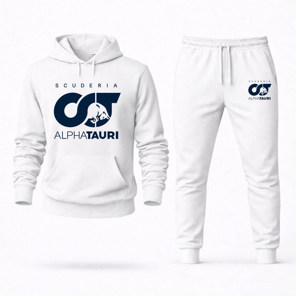 Scuderia AlphaTauri Hoodie and Joggers Set - White