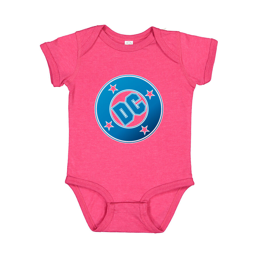 DC Comics Baby Romper Onesie - Pink