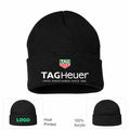 TAG Heuer White Yellow Beanie Hat