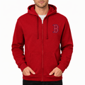 Men's Boston Red Sox Zipper Hoodie - Red