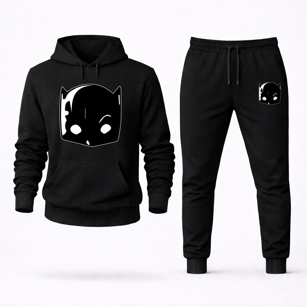 Hellcat Hoodie and Joggers Set - Black