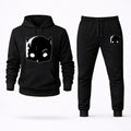 Hellcat Hoodie and Joggers Set - Black