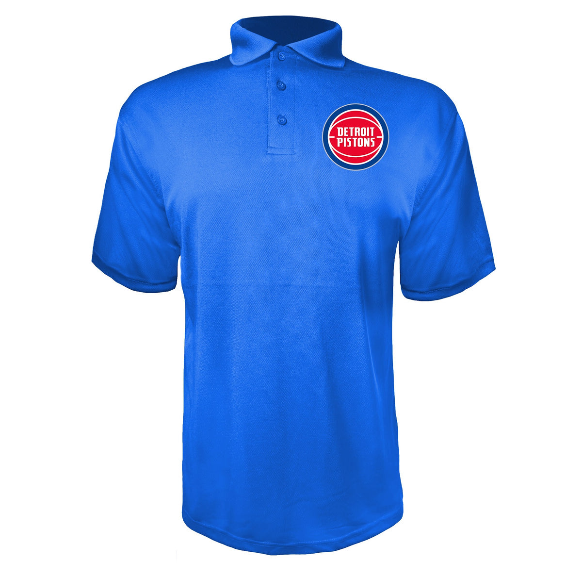 Detroit Pistons Blue polyester polo