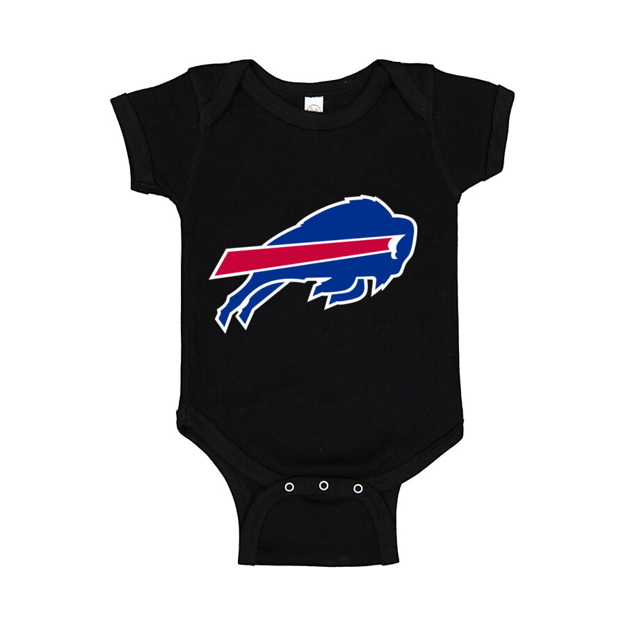 Buffalo Bills Baby Romper Onesie - Black