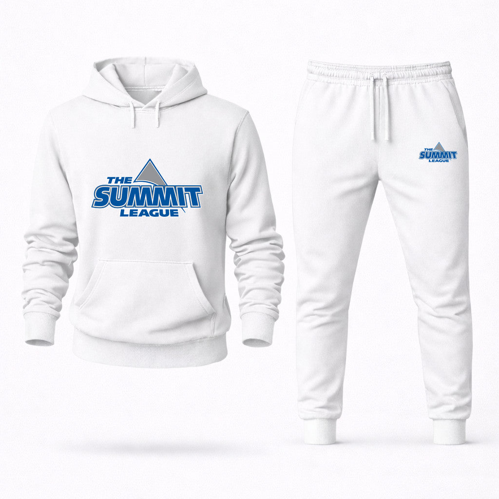 The Summit League Hoodie and Joggers Set - White