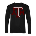 Men's Texas A&M University Polyester Long Sleeve T-Shirt - Black
