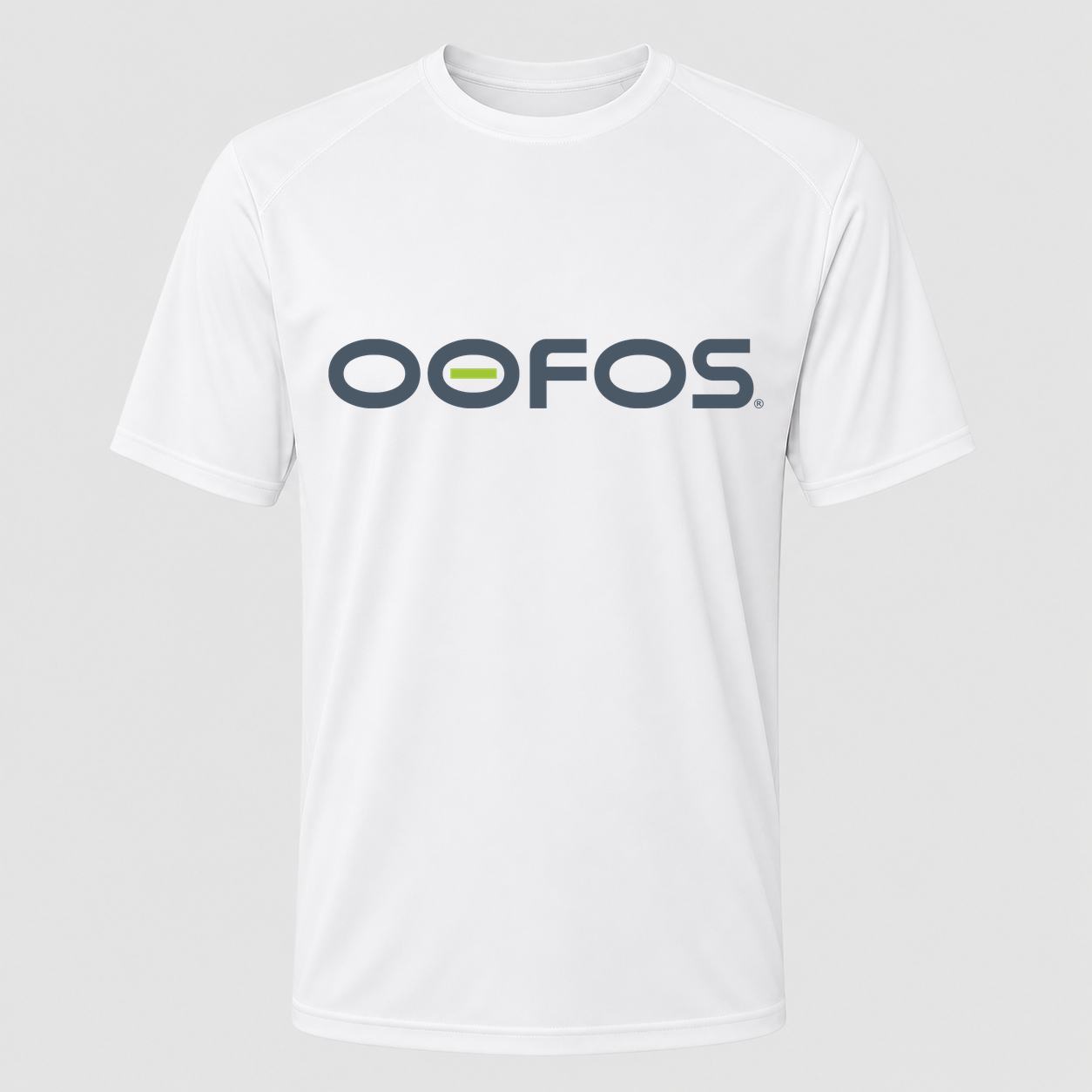 Men's OOFOS Performance T-Shirt - White