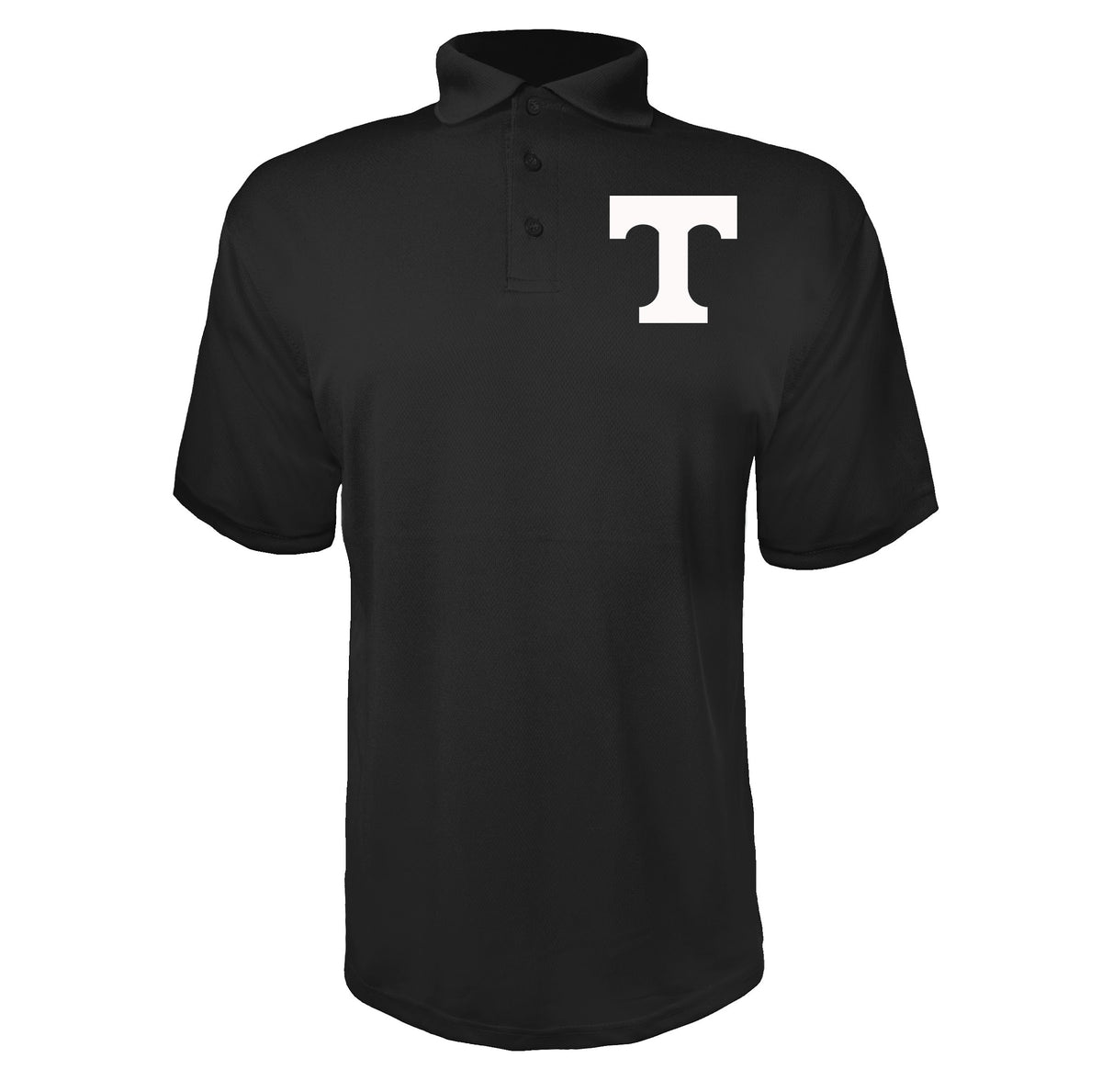Tennessee Volunteers Alternate Black polyester polo
