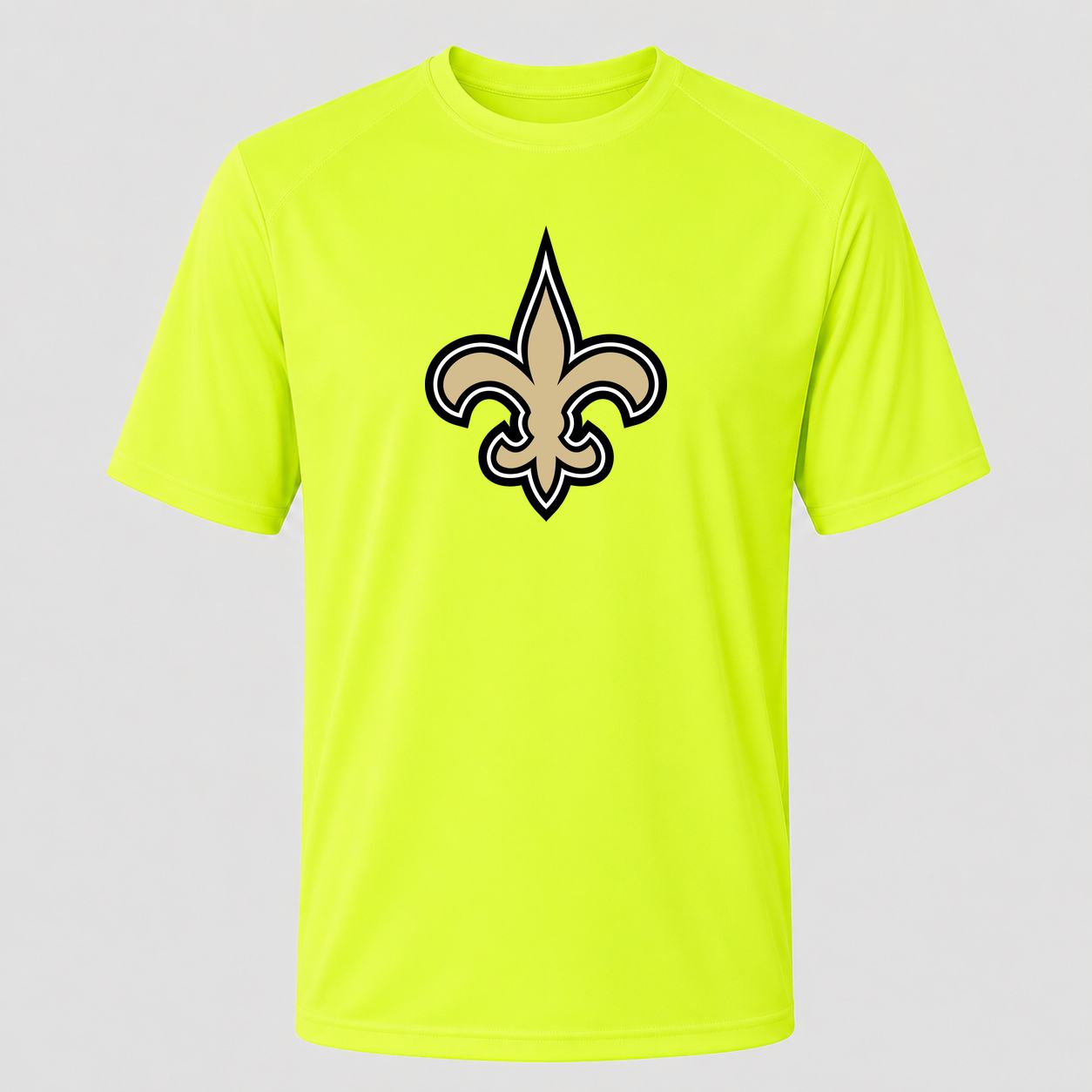 Men's New Orleans Saints Performance T-Shirt - Safety Green