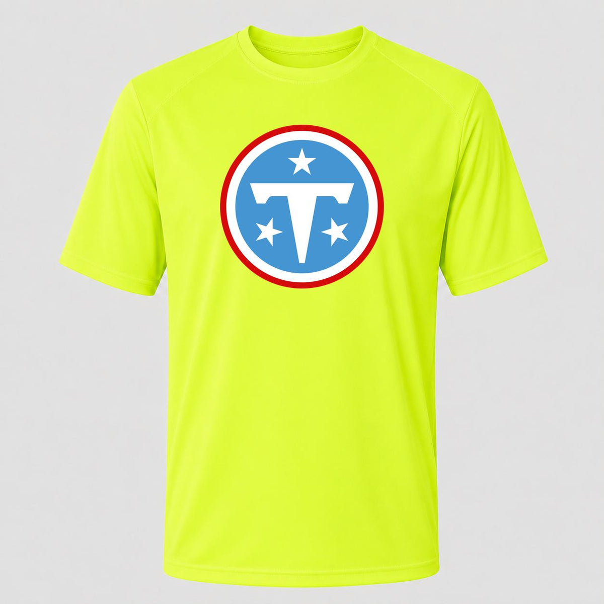 Men's Tennessee Titans Performance T-Shirt - Safety Green