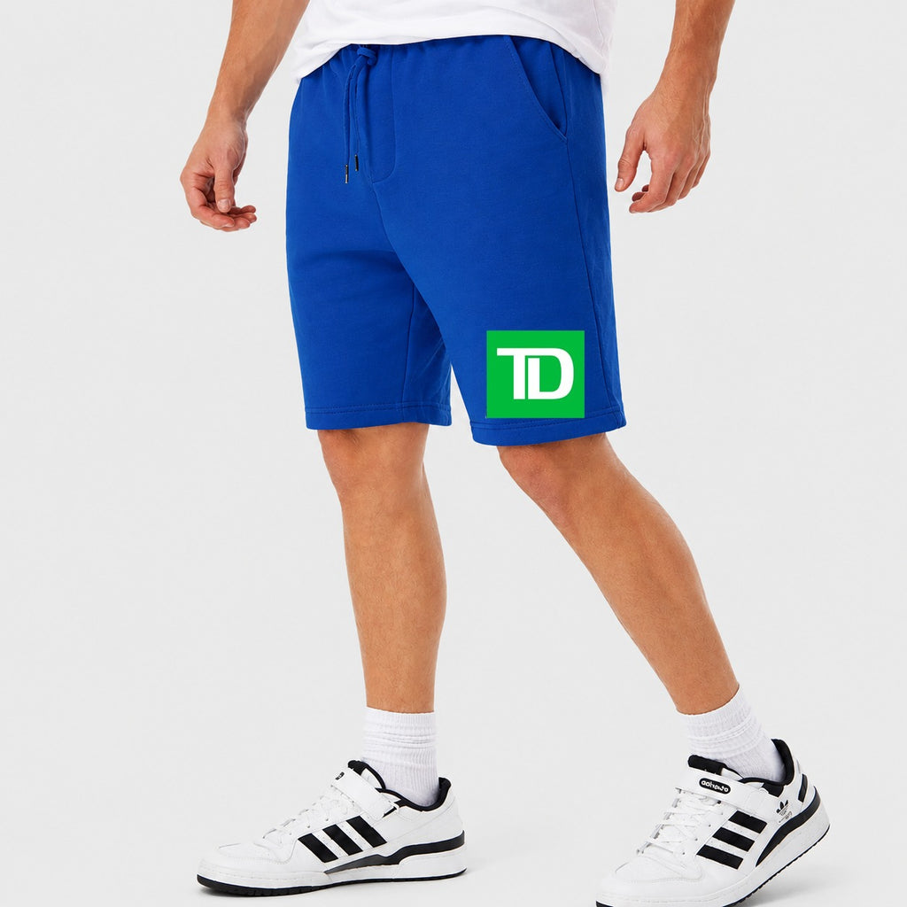 Men's TD Bank Cotton Shorts - Royal Blue