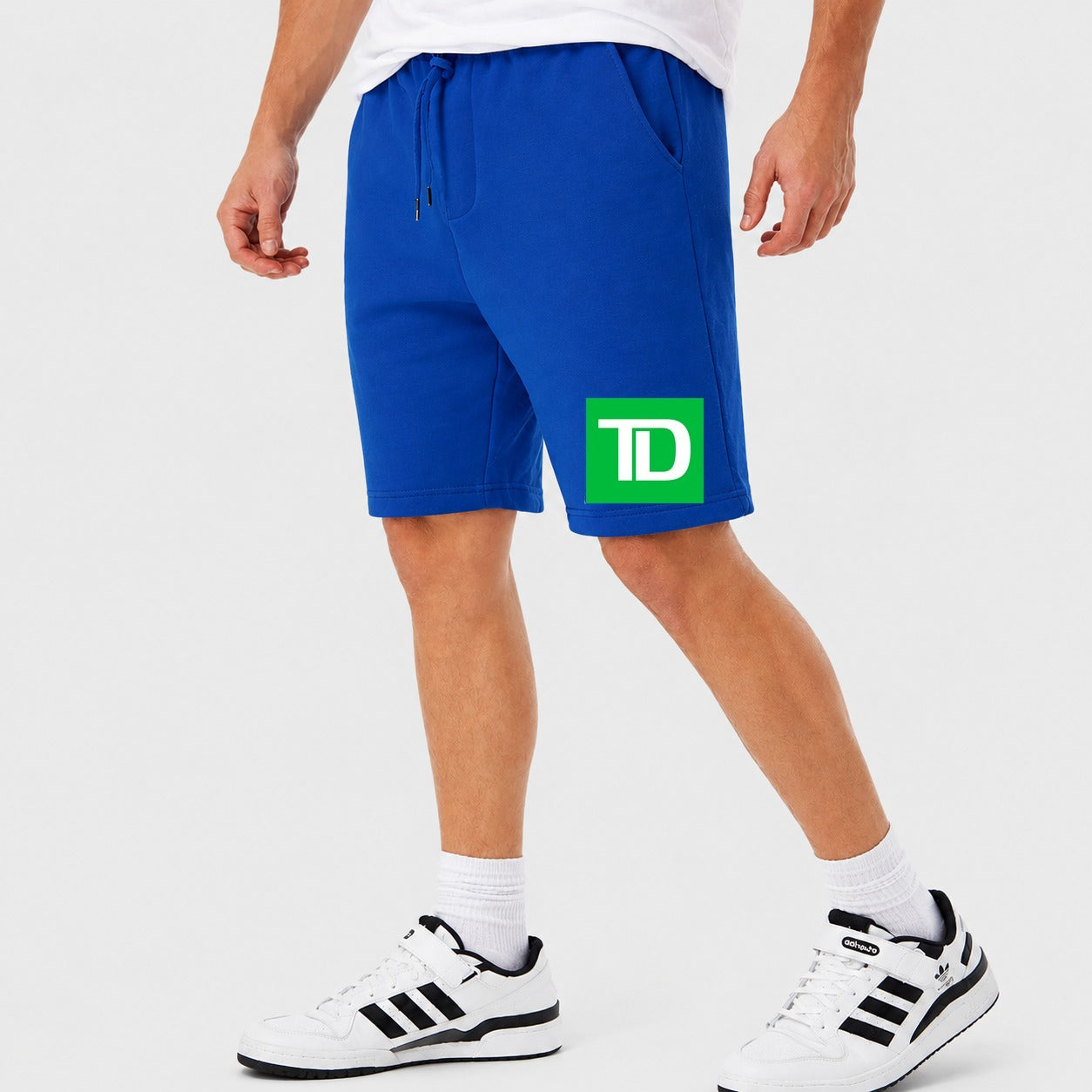 Men's TD Bank Cotton Shorts - Royal Blue