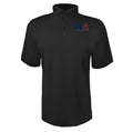 American Volleyball League Black polyester polo