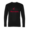 Men's Nando's Polyester Long Sleeve T-Shirt - Black