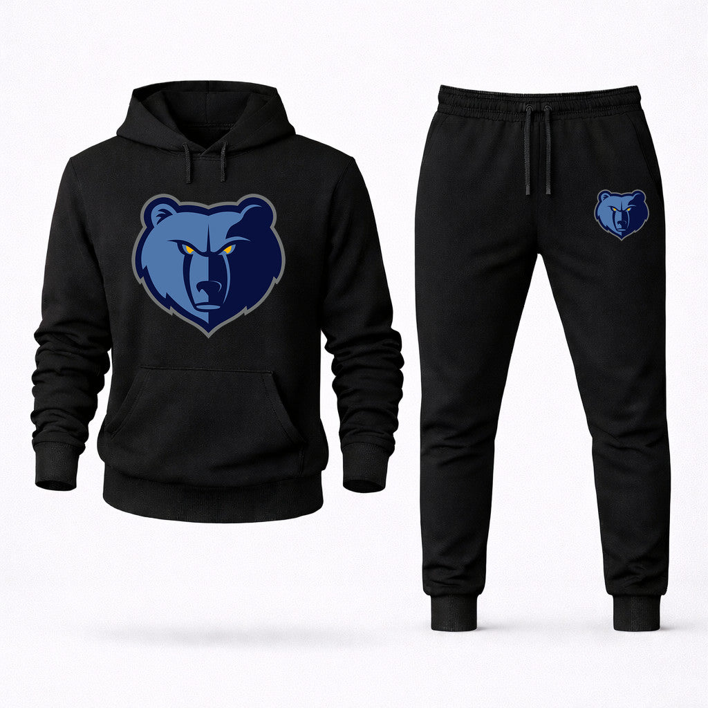 Memphis Grizzlies Hoodie and Joggers Set - Black