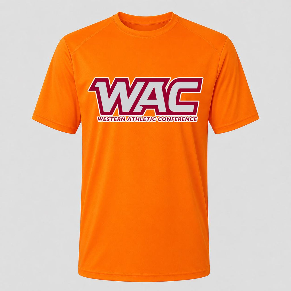 Men's Western Athletic Conference Design 2 Performance T-Shirt - Orange