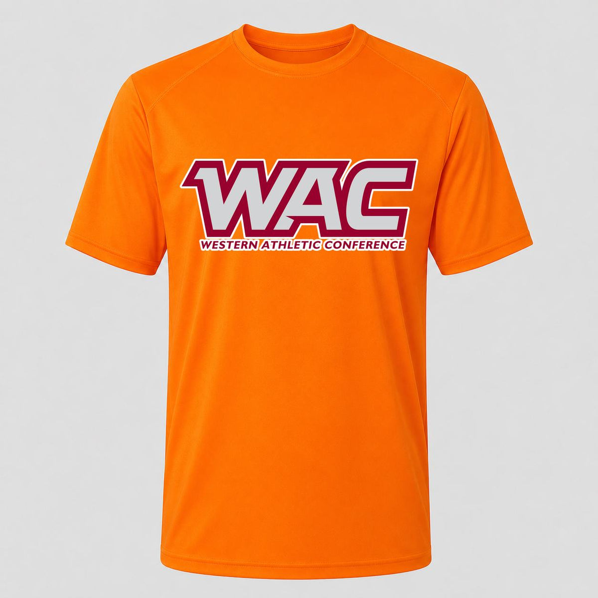 Men's Western Athletic Conference Design 2 Performance T-Shirt - Orange