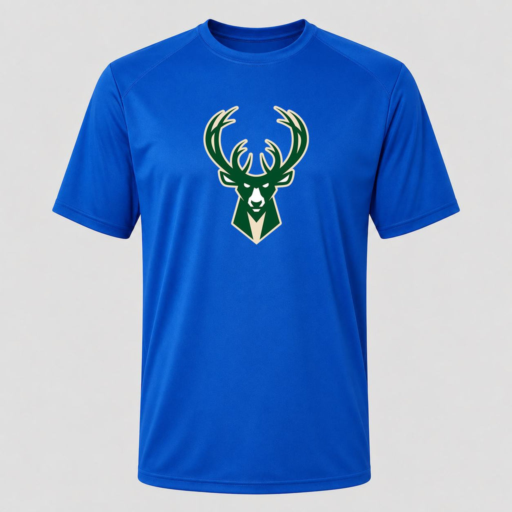 Men's Milwaukee Bucks Performance T-Shirt - Royal Blue