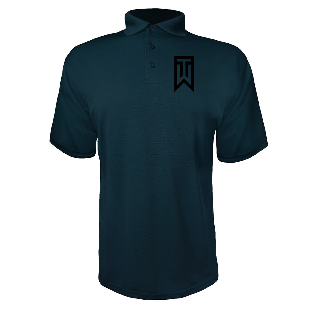 Tiger Woods Navy polyester polo