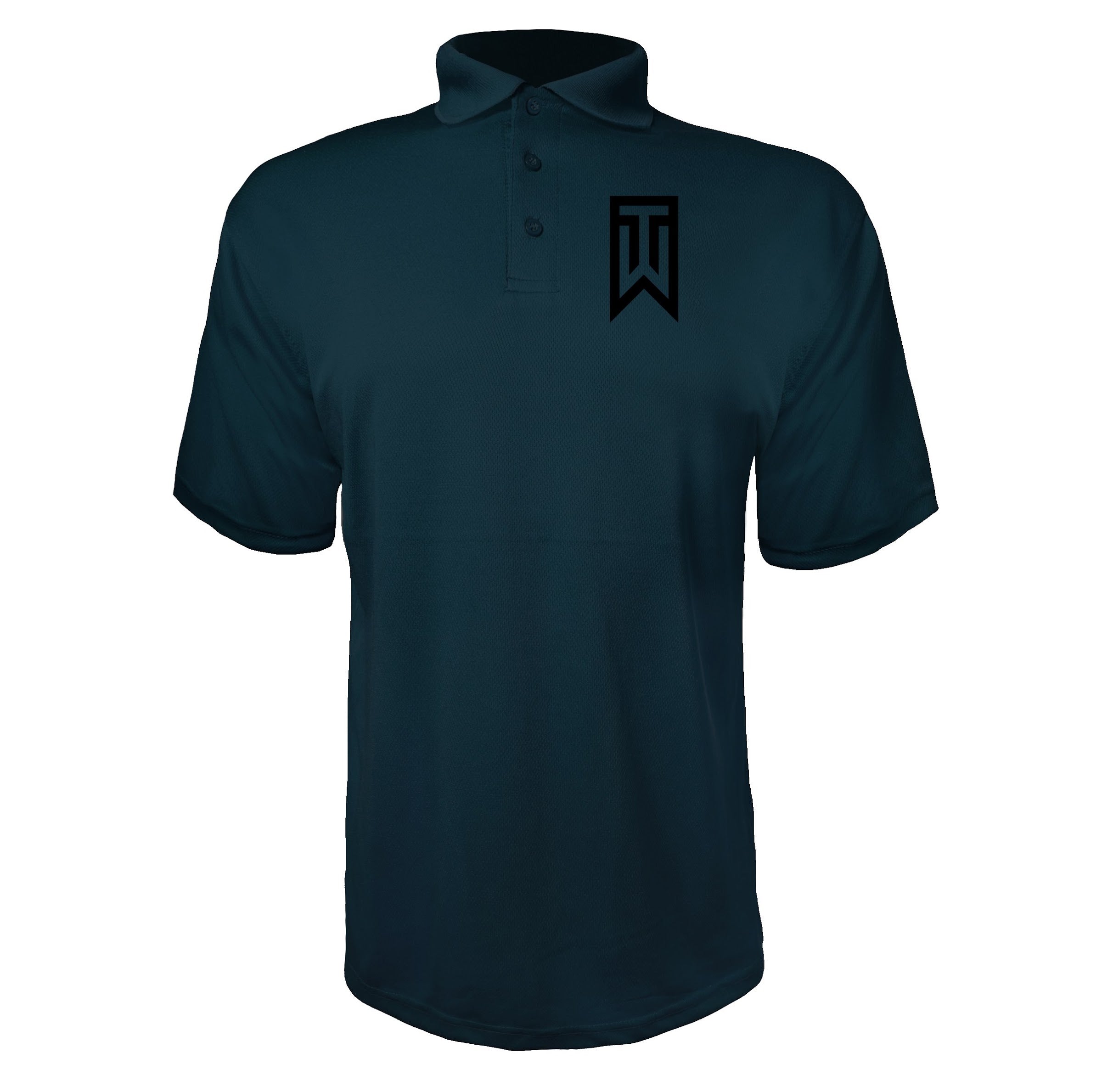 Tiger Woods Navy polyester polo