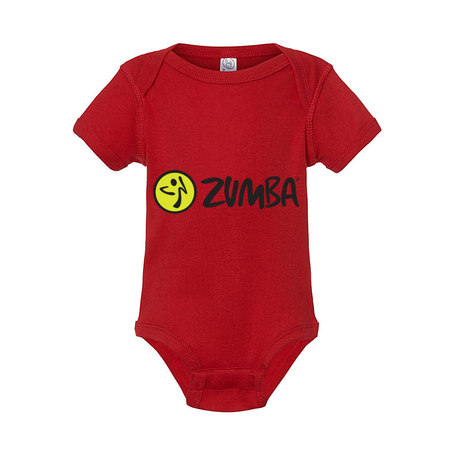 Zumba Fitness Baby Romper Onesie - Red