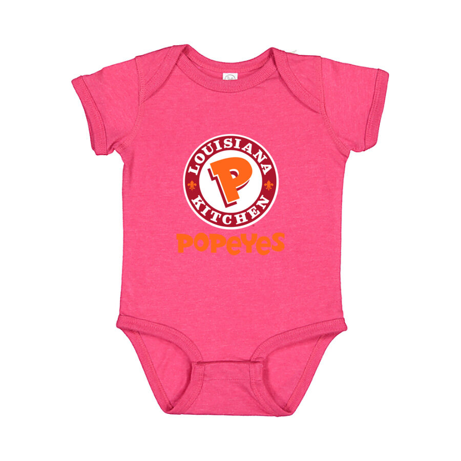 Popeyes Baby Romper Onesie - Pink