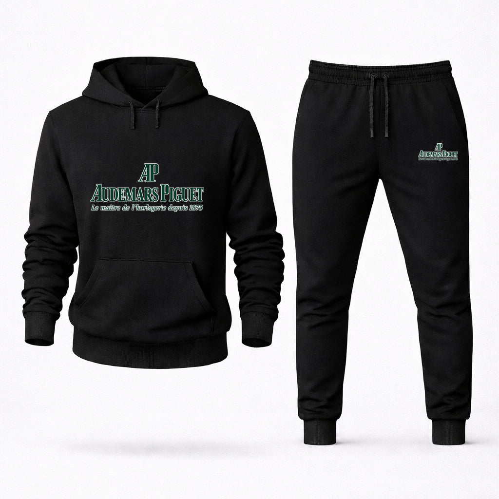 Audemars Piguet Hoodie and Joggers Set - Black