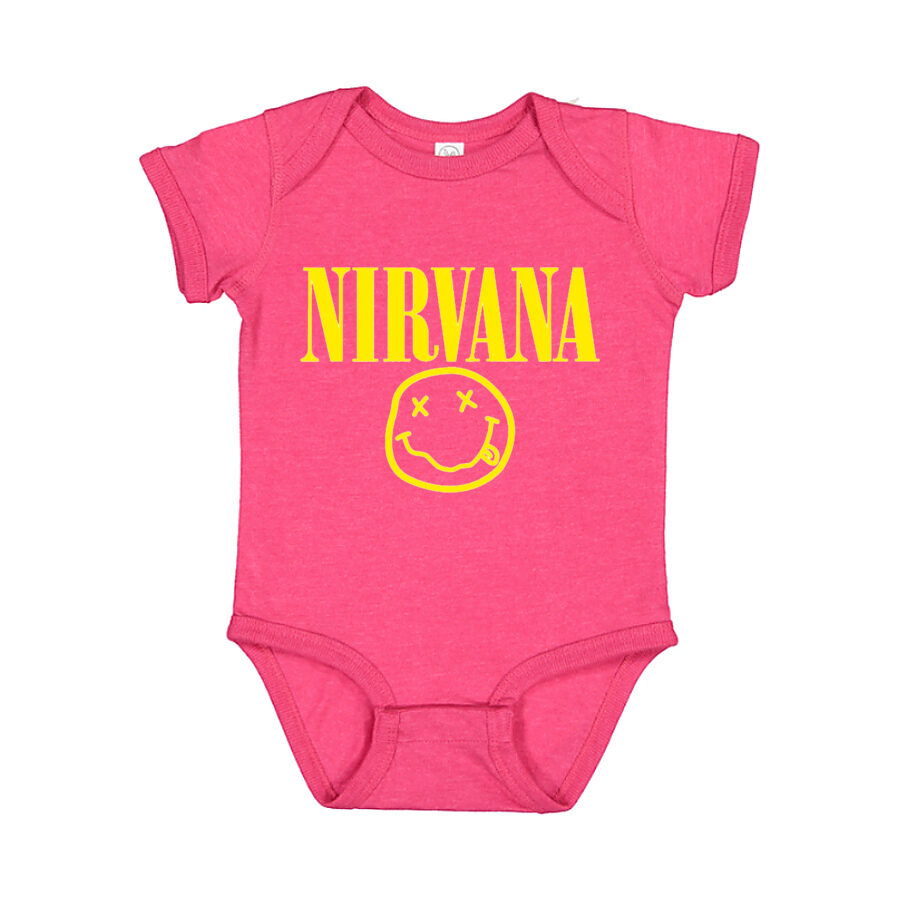 Nirvana Baby Romper Onesie - Pink