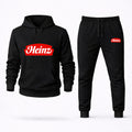 Heinz Hoodie and Joggers Set - Black