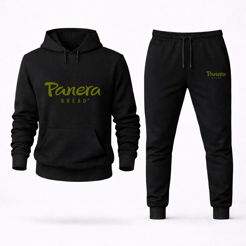 Panera Bread Hoodie and Joggers Set - Black