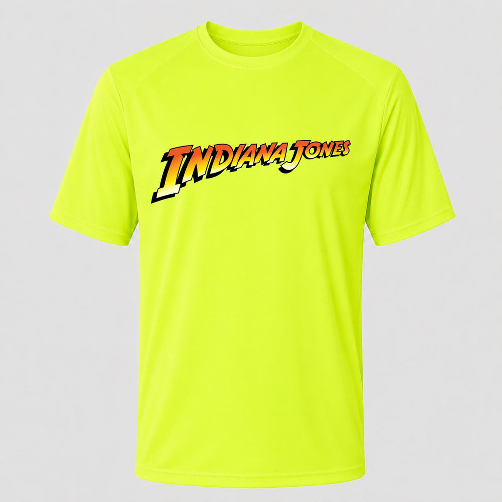 Men's Indiana Jones Performance T-Shirt - Safety Green