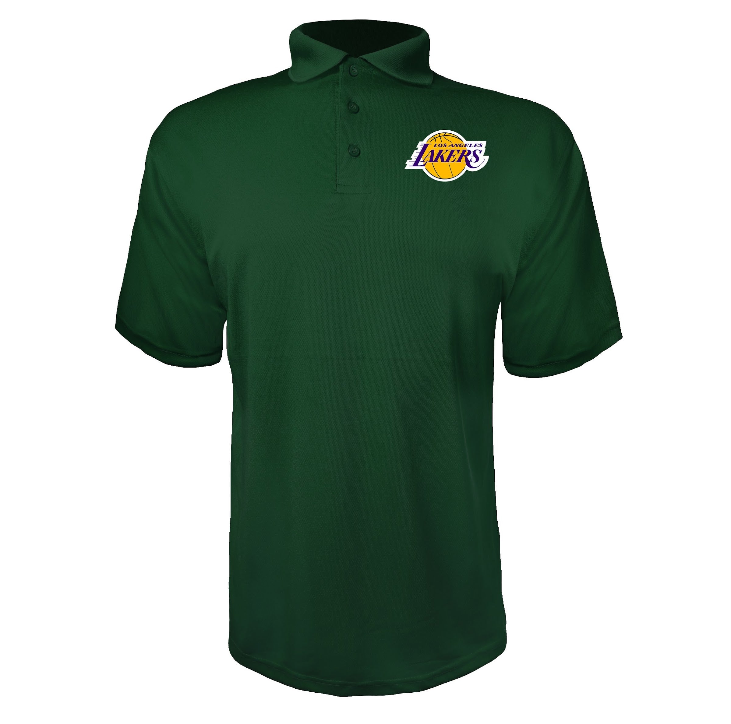 Los Angeles Lakers Green polyester polo