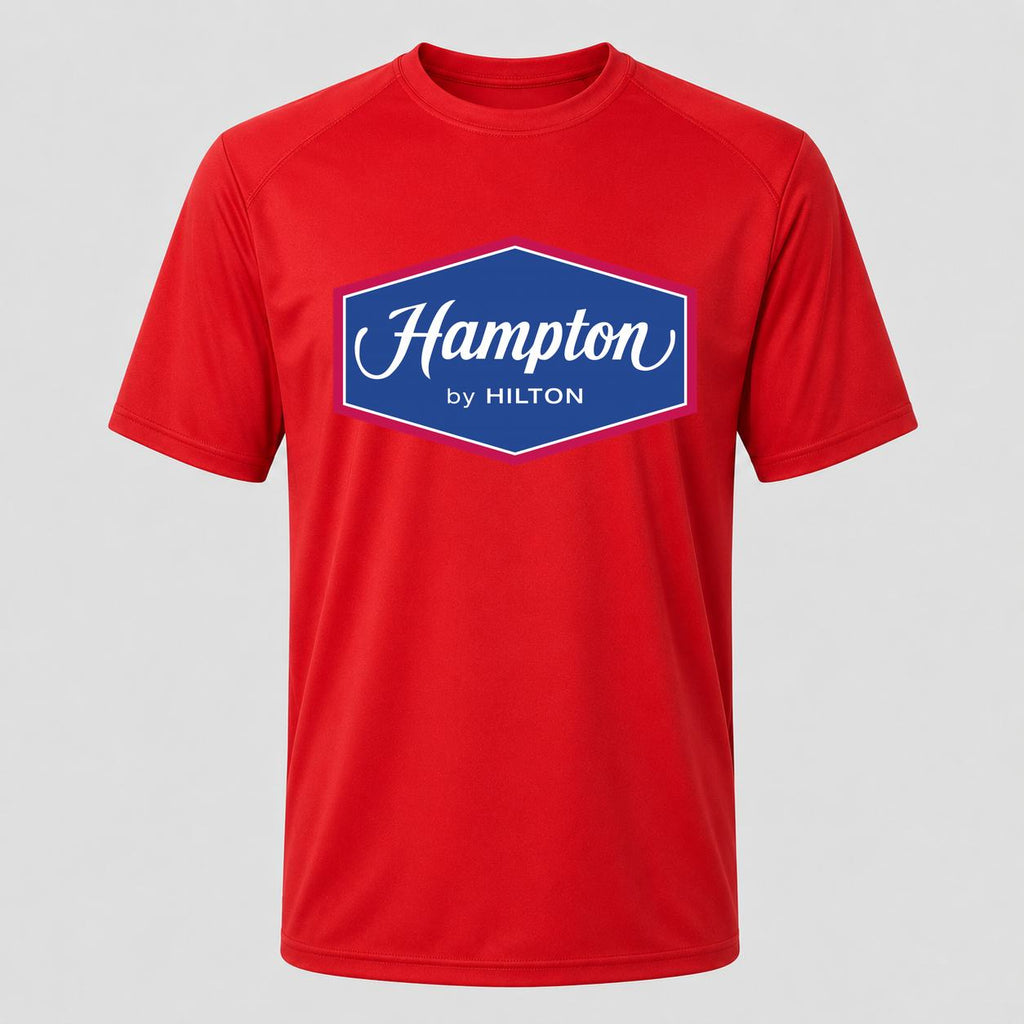 Men's Hampton Performance T-Shirt - Red