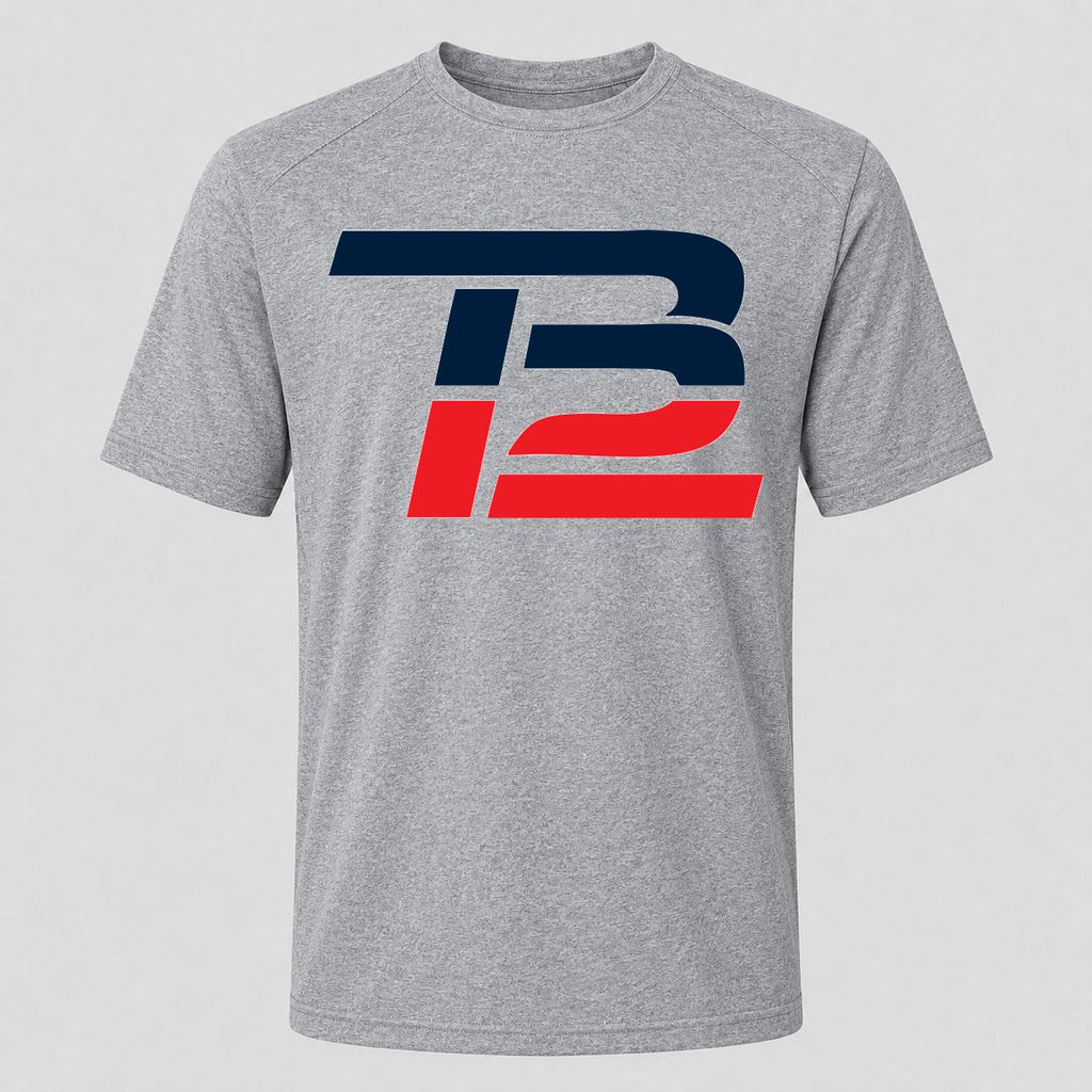 Men's Tom Brady 12 Performance T-Shirt - Gray