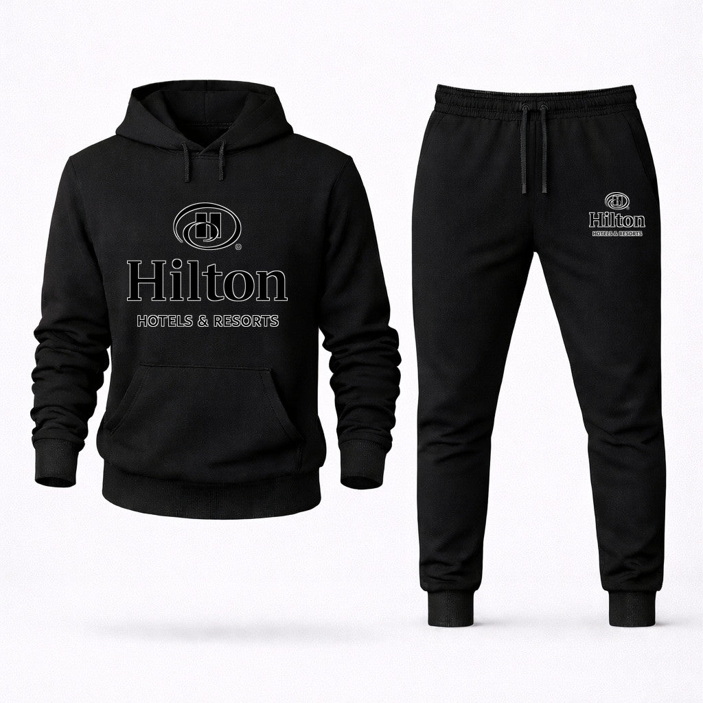 Hilton Hoodie and Joggers Set - Black