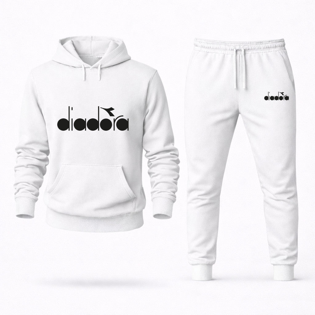 Diadora Hoodie and Joggers Set - White