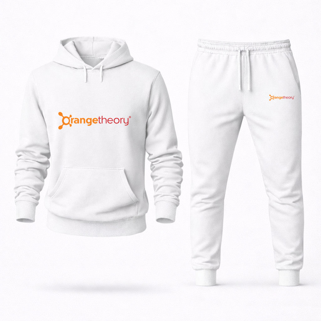 Orangetheory Fitness Hoodie and Joggers Set - White