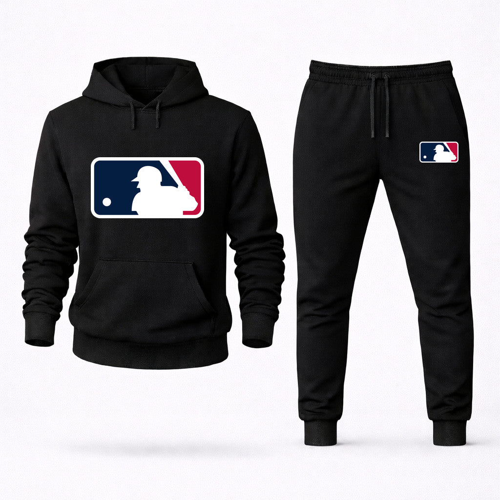 Major League Baseball Hoodie and Joggers Set - Black