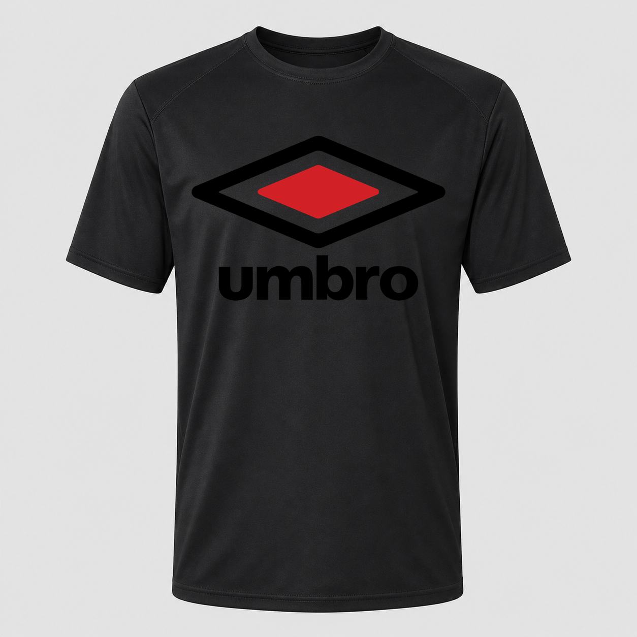 Men's Umbro Performance T-Shirt - Black