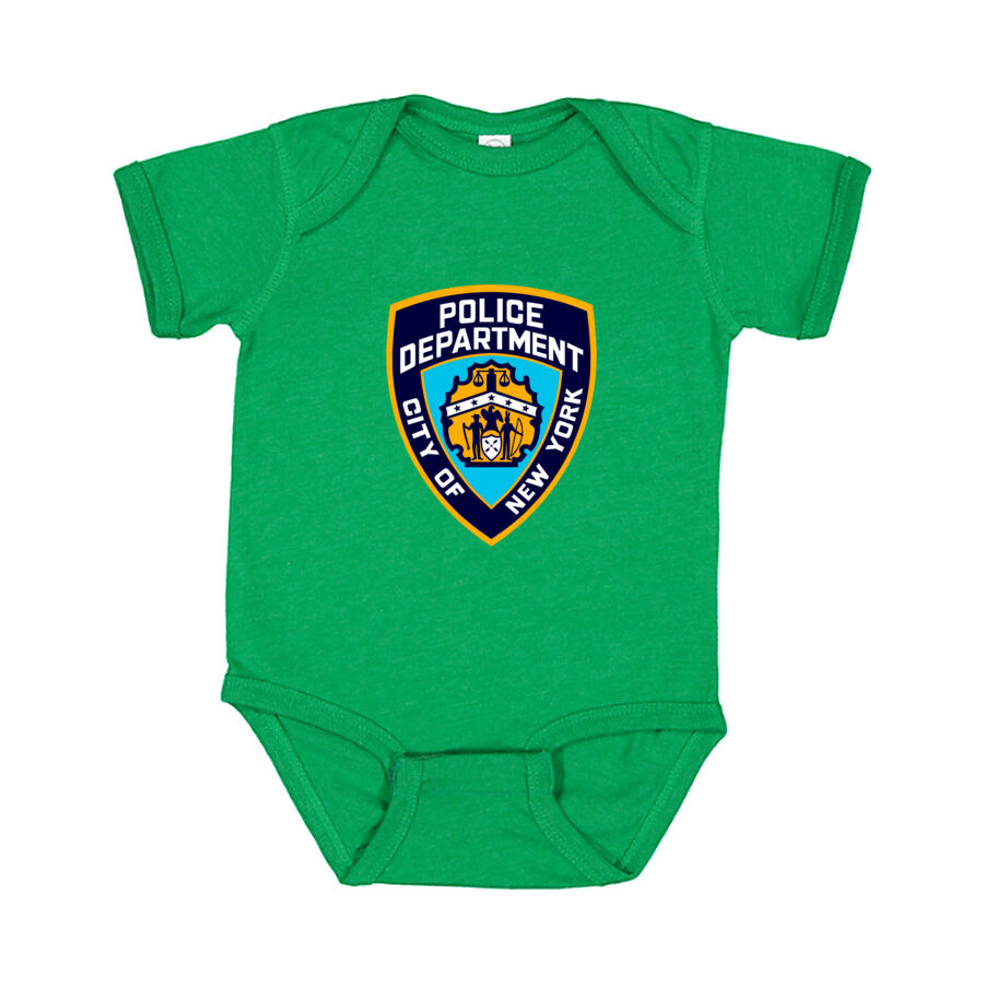 NYPD Baby Romper Onesie - Green
