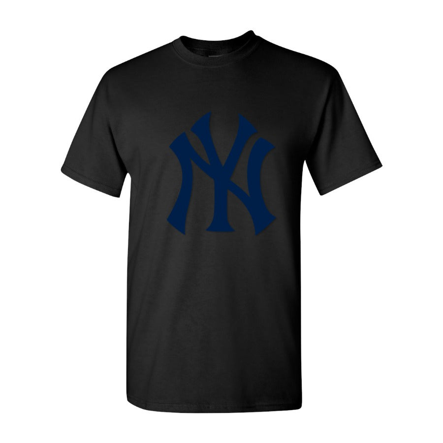 Men's New York Yankees Cotton T-Shirt - Black
