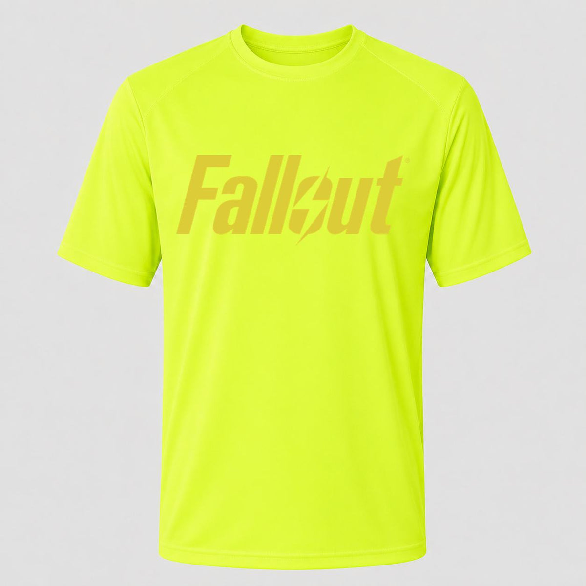 Men's Fallout Performance T-Shirt - Safety Green